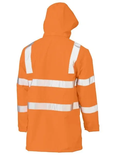 Bisley Taped Hi Vis Vic Rail Wet Weather Jacket