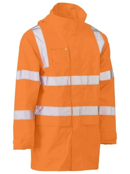 Bisley Taped Hi Vis Vic Rail Wet Weather Jacket