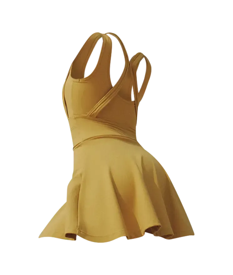 Black stylish padel dress