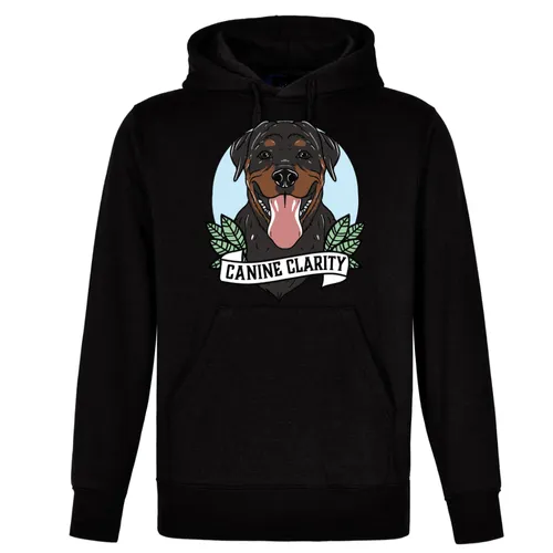 Canine Clarity Hoodie: Rottweiler
