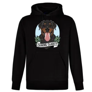 Canine Clarity Hoodie: Rottweiler