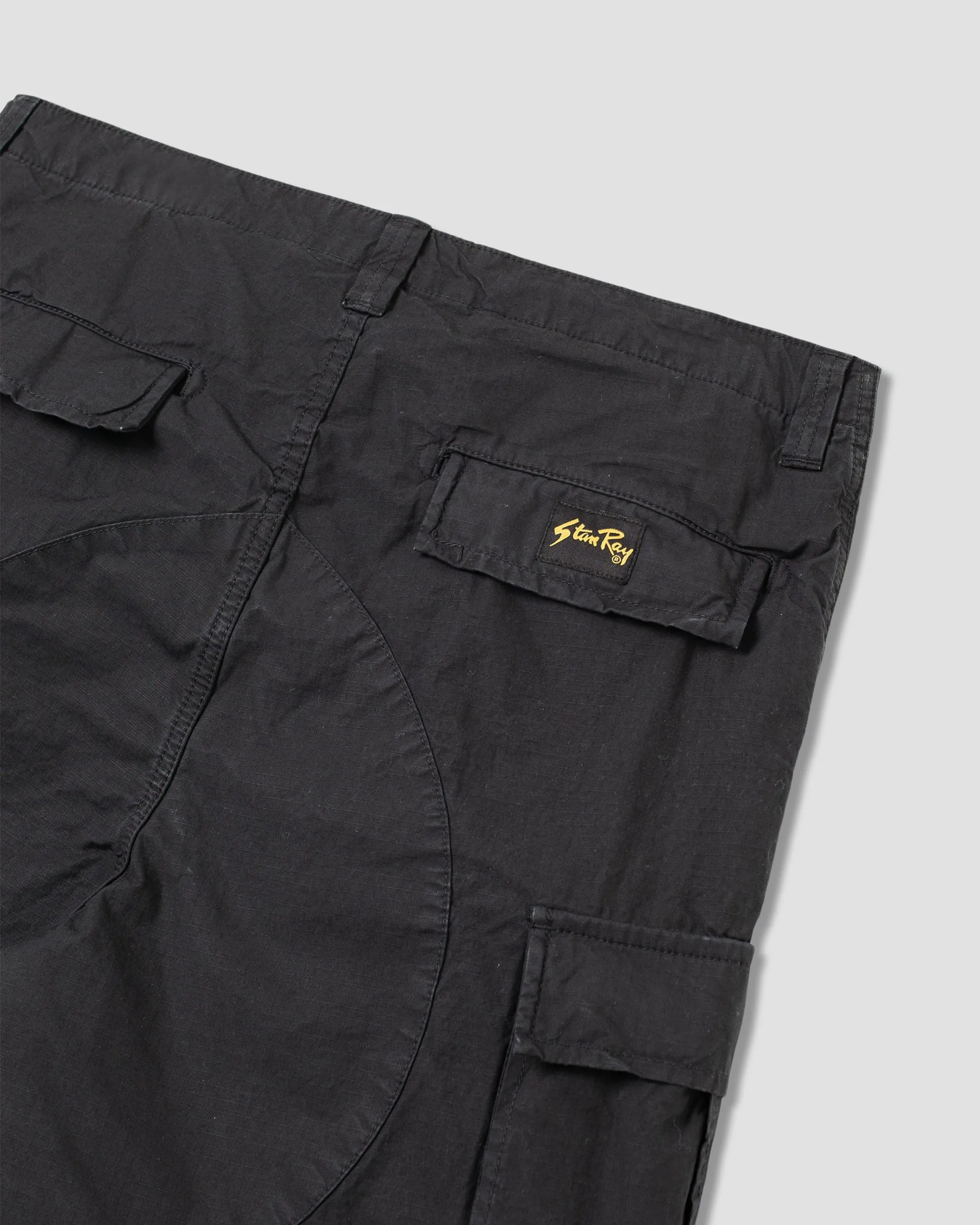 Cargo Short (Black Ripstop)