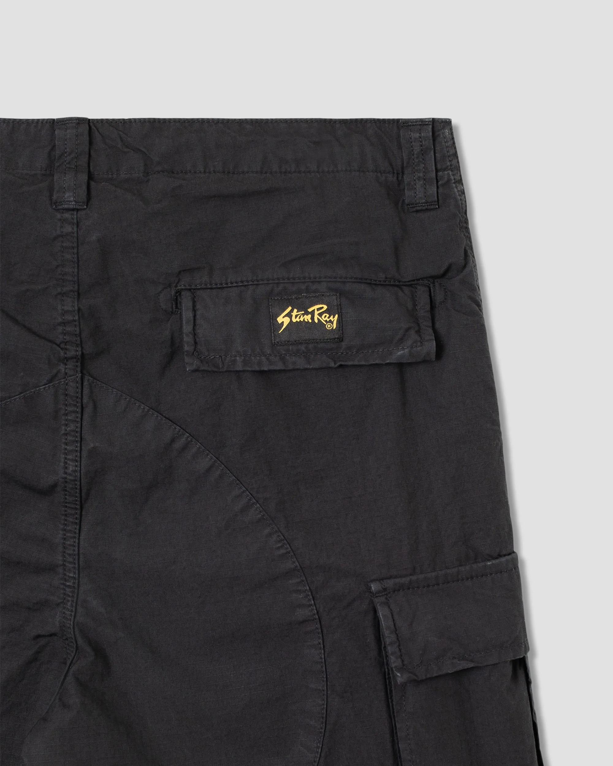 Cargo Short (Black Ripstop)