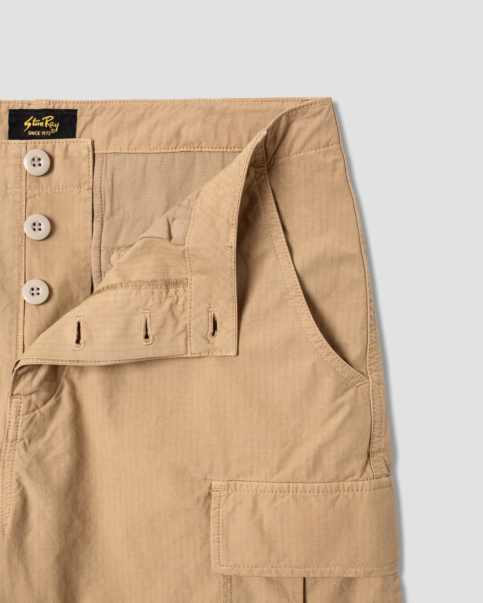 Cargo Short (Khaki Ripstop)