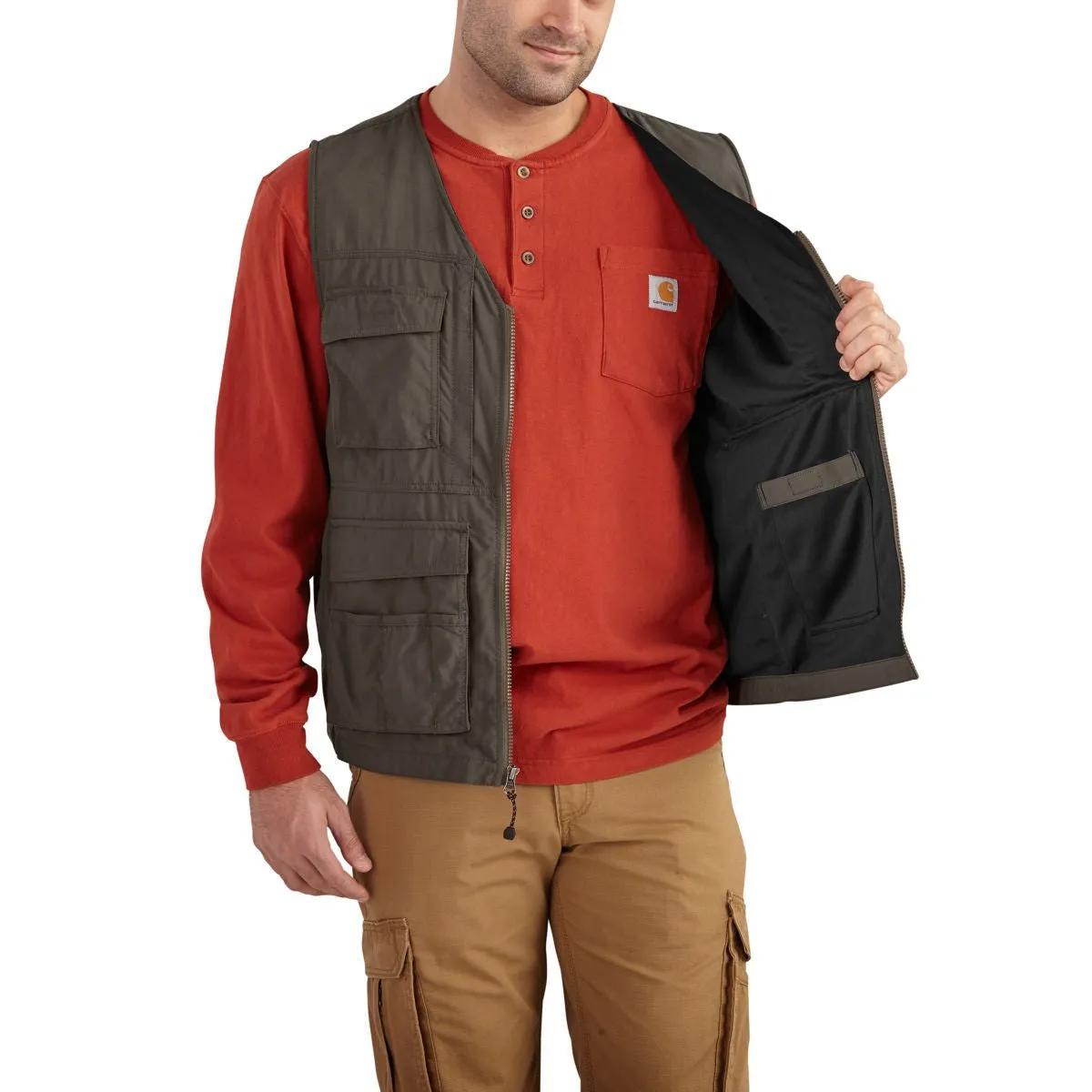Carhartt Men's Moss Briscoe Vest