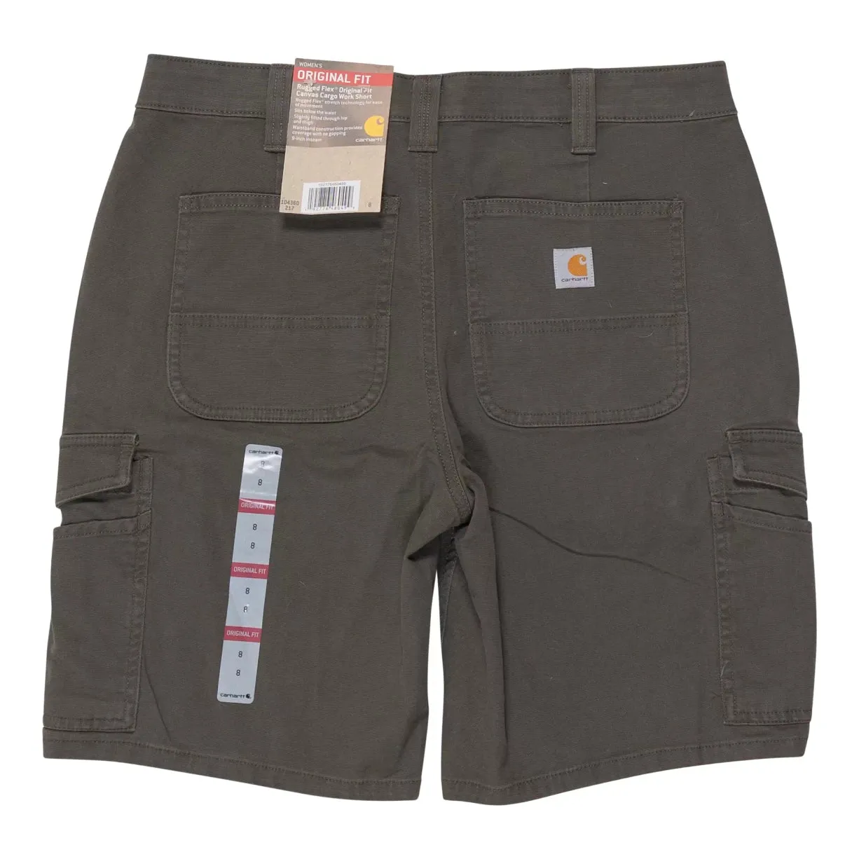 Carhartt Rugged Flex Canvas Cargo Work Short - Women's