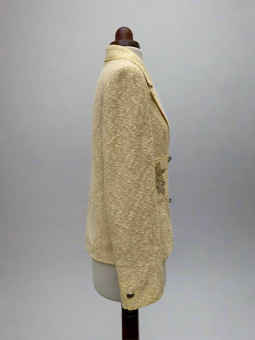 CHANEL Vintage Boucl Jacket size 38