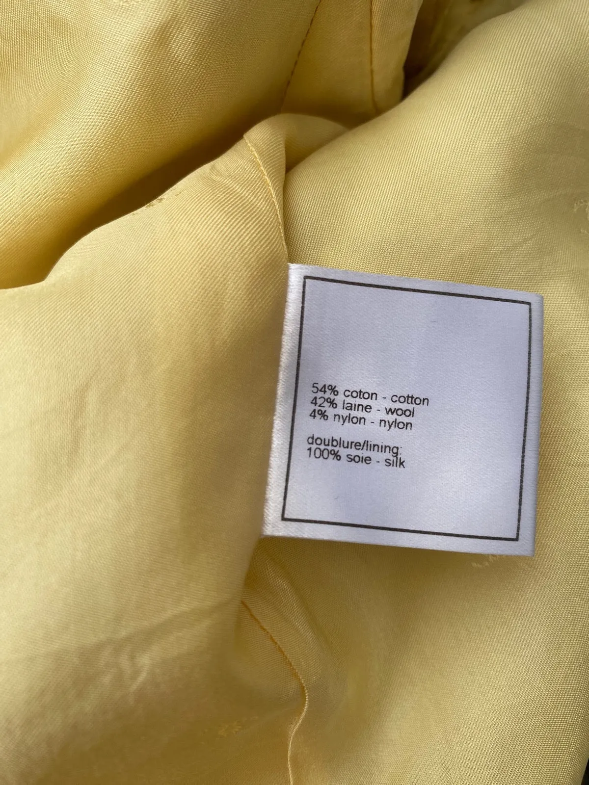 CHANEL Vintage Boucl Jacket size 38