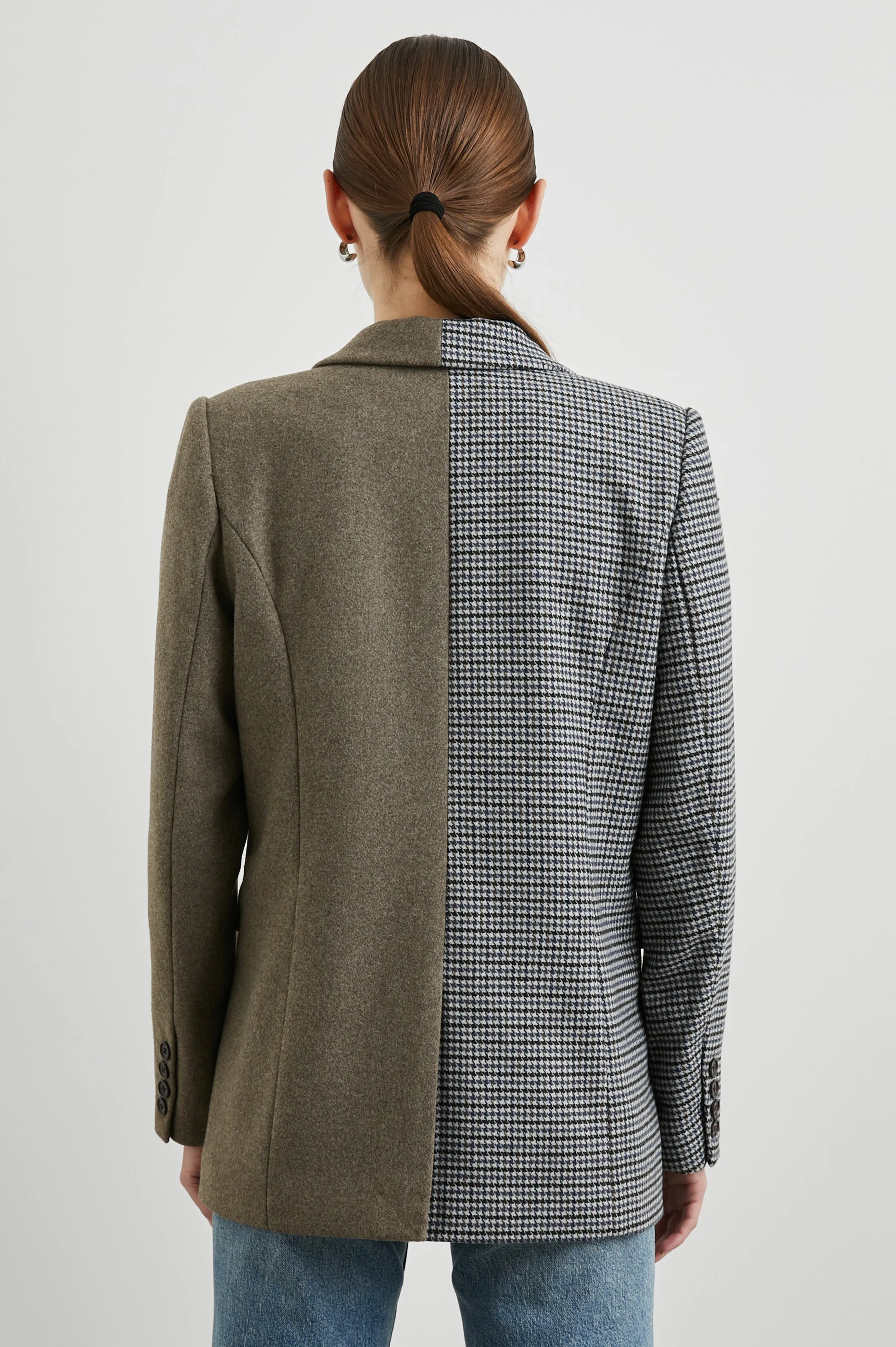 CODY BLAZER - MIXED MINI CHECK