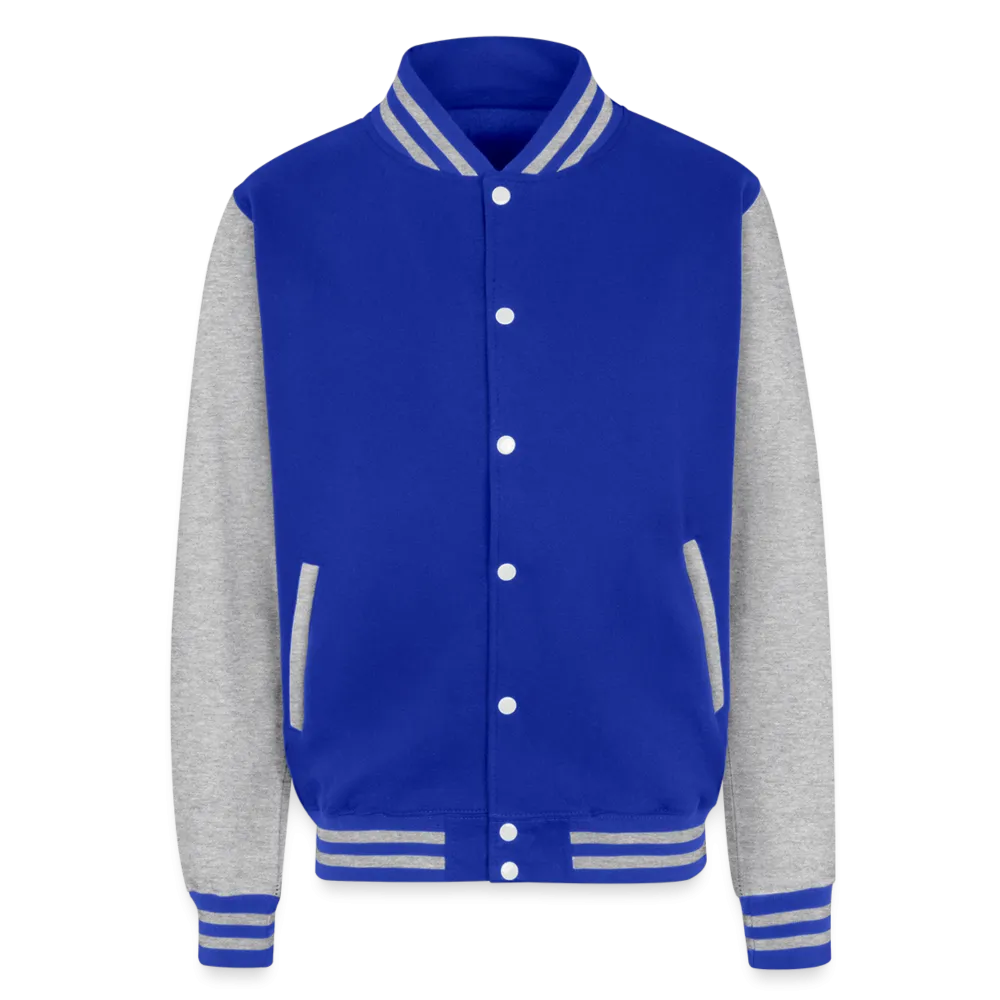 Customizable Hoods Heavyweight Letterman Jacket ADD YOUR OWN PHOTO, IMAGES, DESIGNS, QUOTES AND MORE