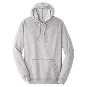 District Made Men's Heathered Grey Lightweight Fleece Hoodie