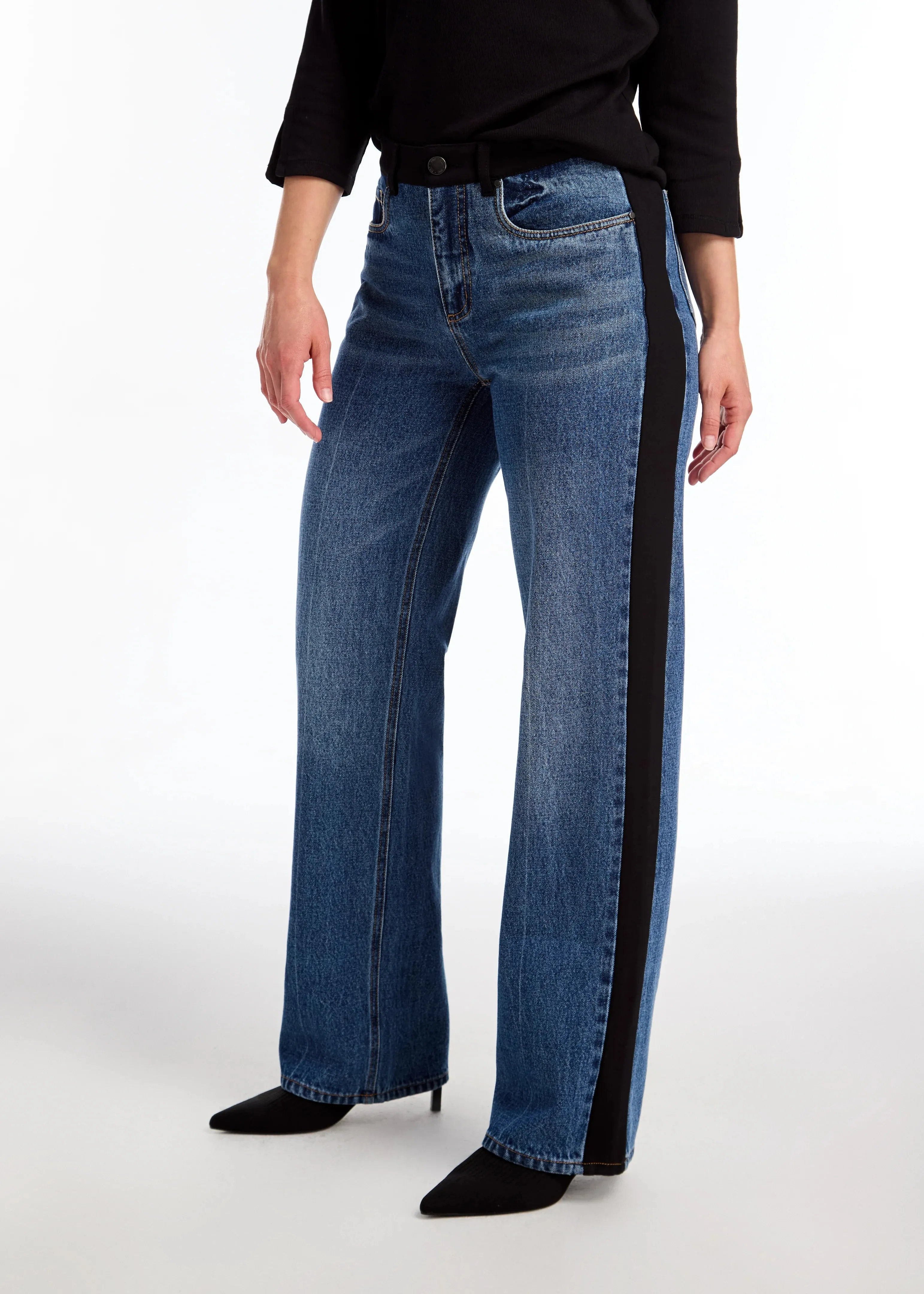 FDJ Olivia Wide Leg Denim