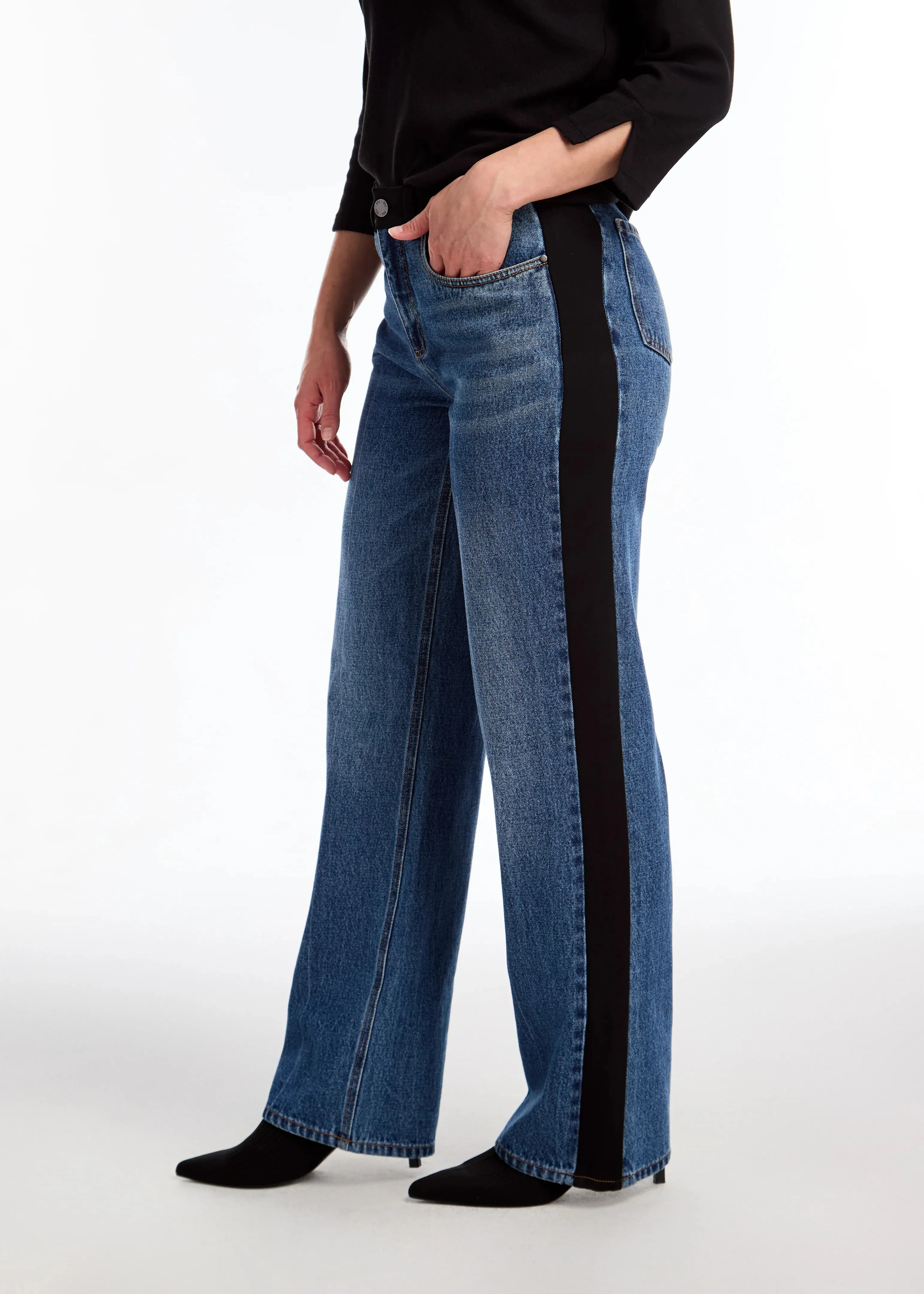 FDJ Olivia Wide Leg Denim