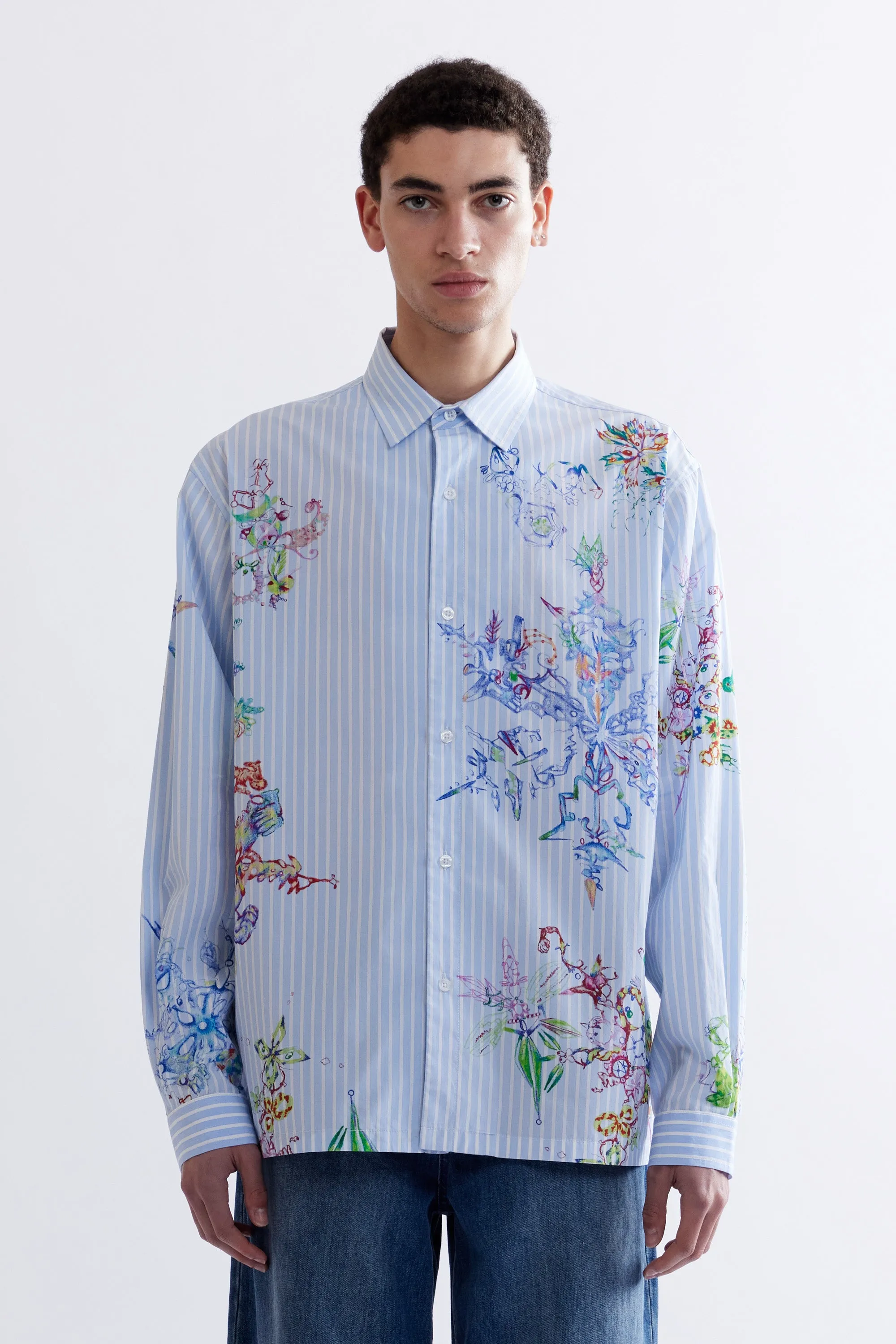 FRACTAL STRIPE SHIRT - COCO STAR