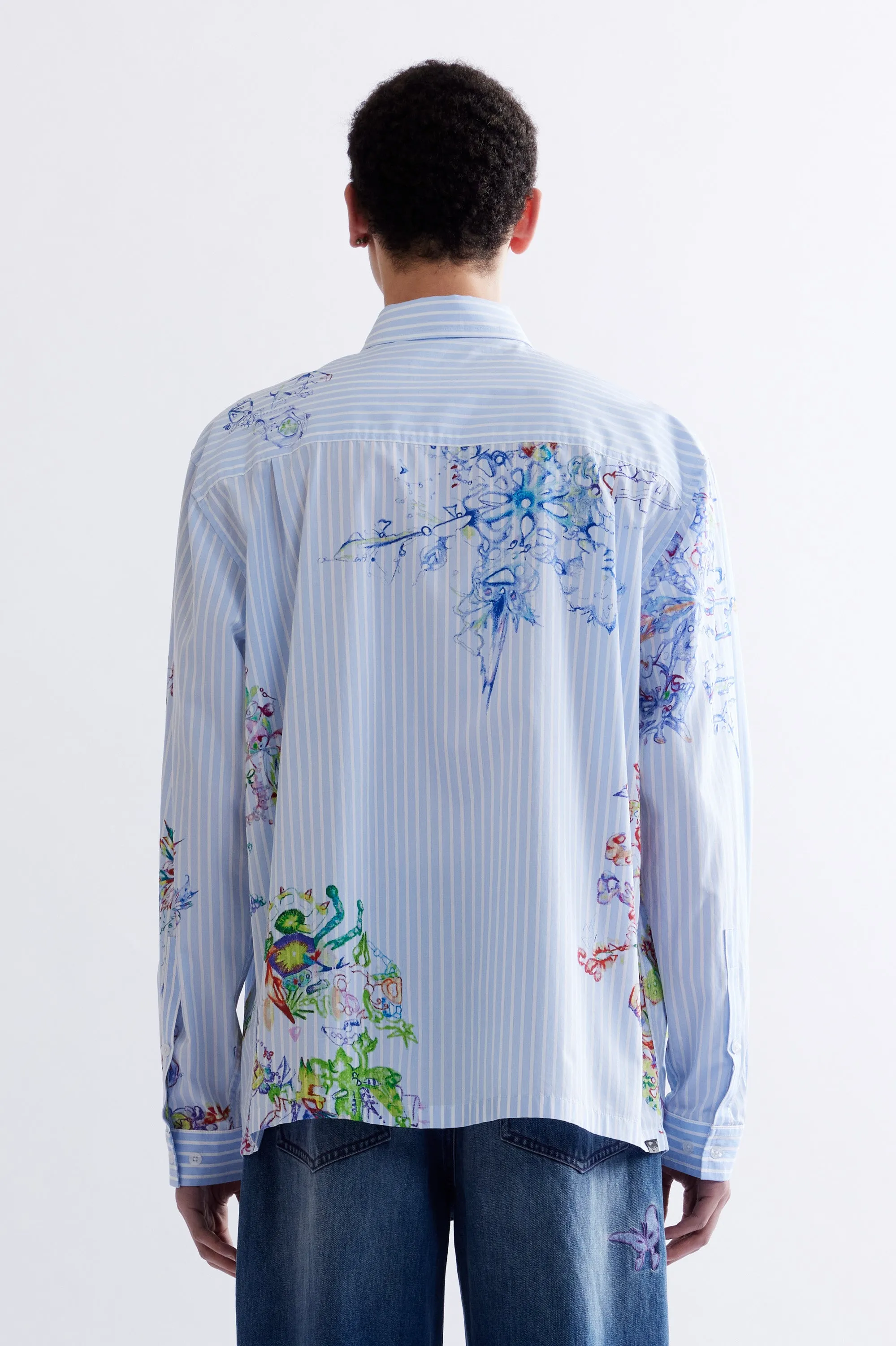 FRACTAL STRIPE SHIRT - COCO STAR