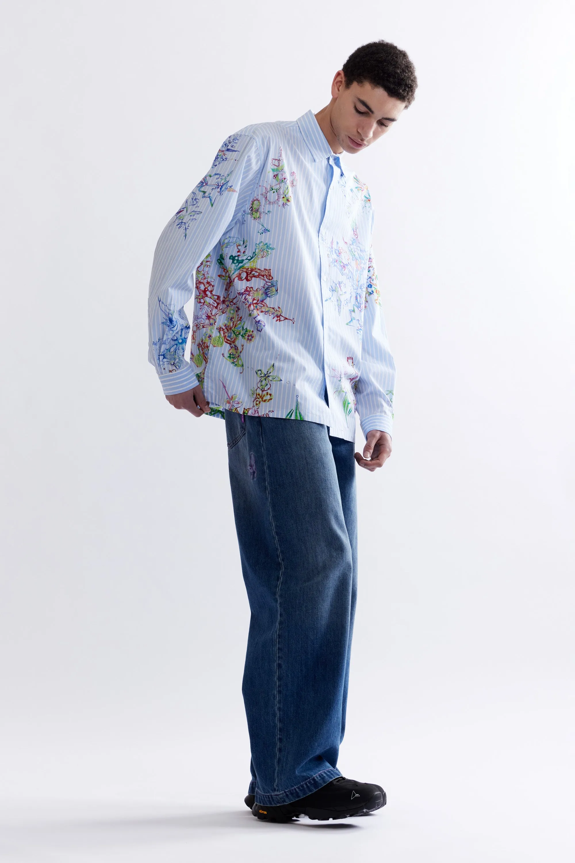 FRACTAL STRIPE SHIRT - COCO STAR