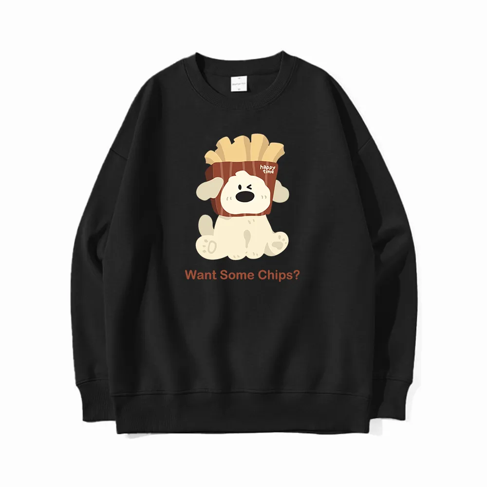 French Fries Puppy Creative Pattern T-Shirts, Hoodies, Sweatshirts