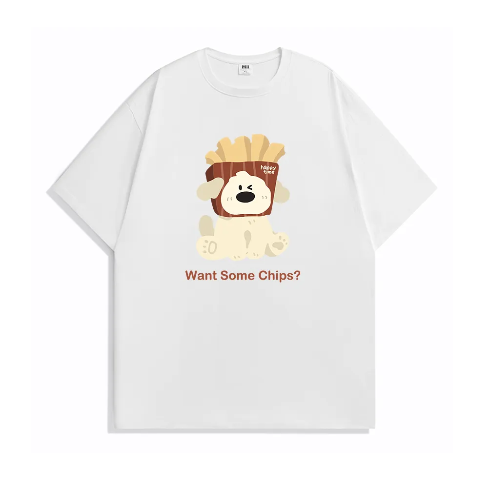 French Fries Puppy Creative Pattern T-Shirts, Hoodies, Sweatshirts