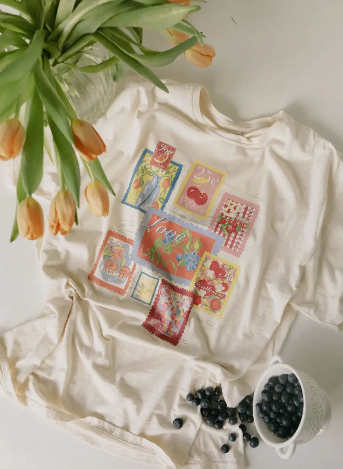 Fruit Stamps Tee