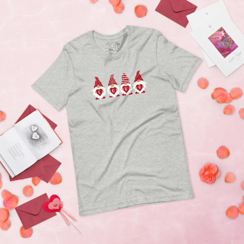 Gnome Love Valentines T-Shirt