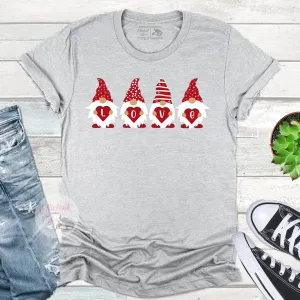Gnome Love Valentines T-Shirt