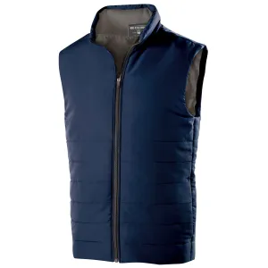 Holloway Men's Navy Full Zip Admire Vest