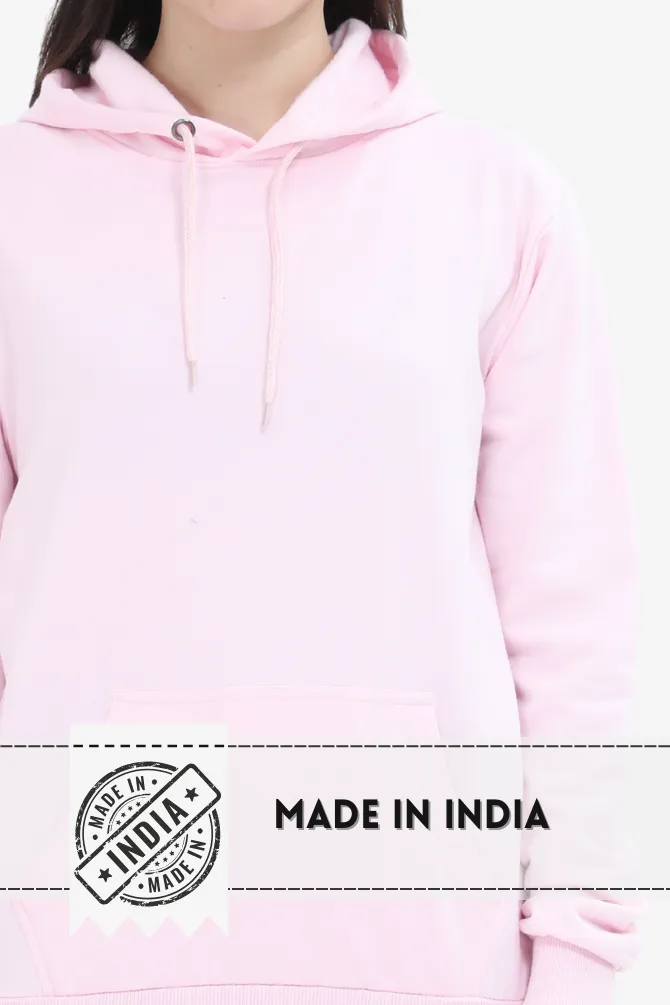 Light Pink Hoodie for women