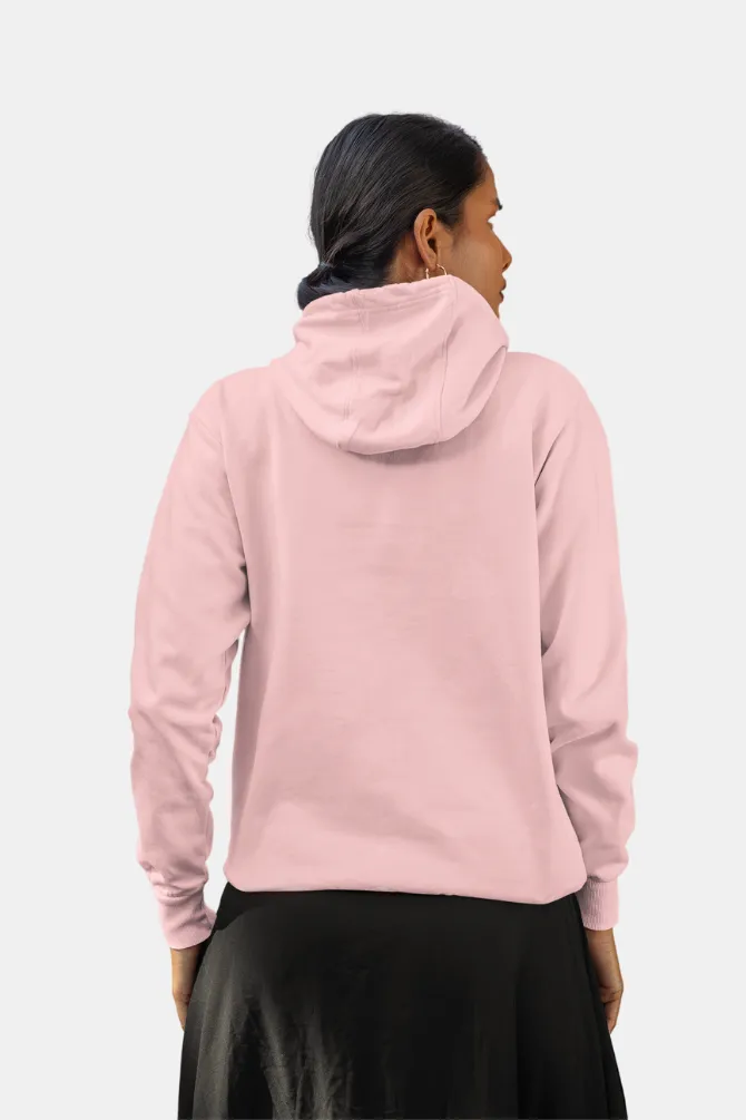 Light Pink Hoodie for women