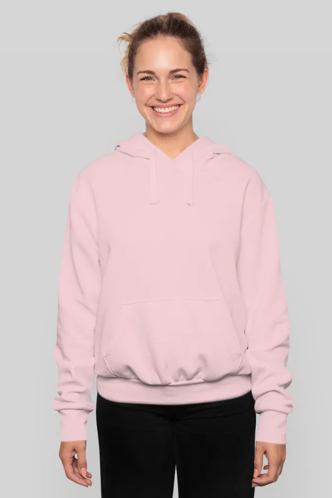 Light Pink Hoodie for women