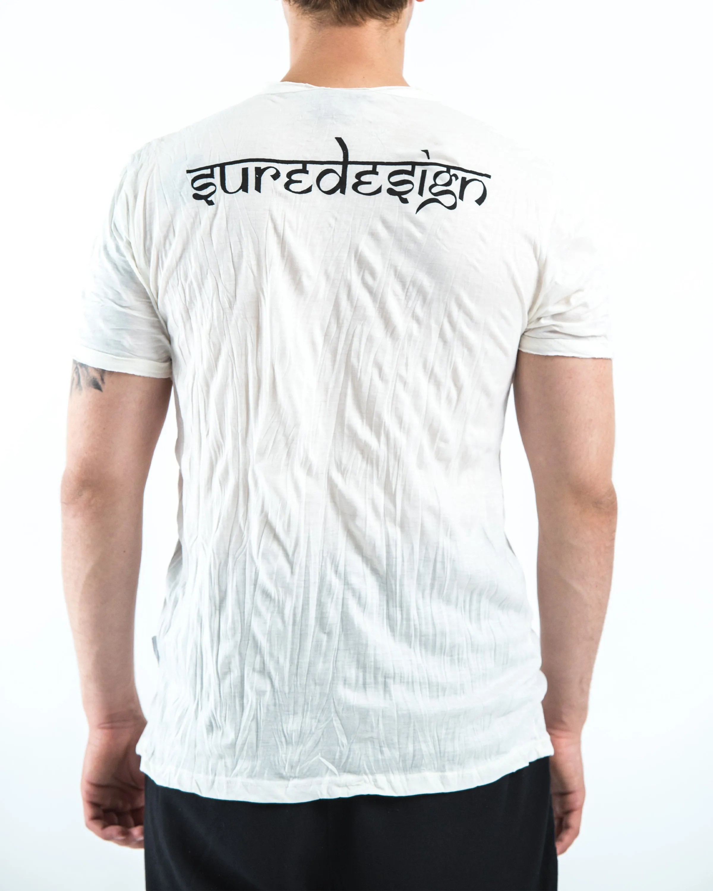 Mens Infinitee Om T-Shirt in White