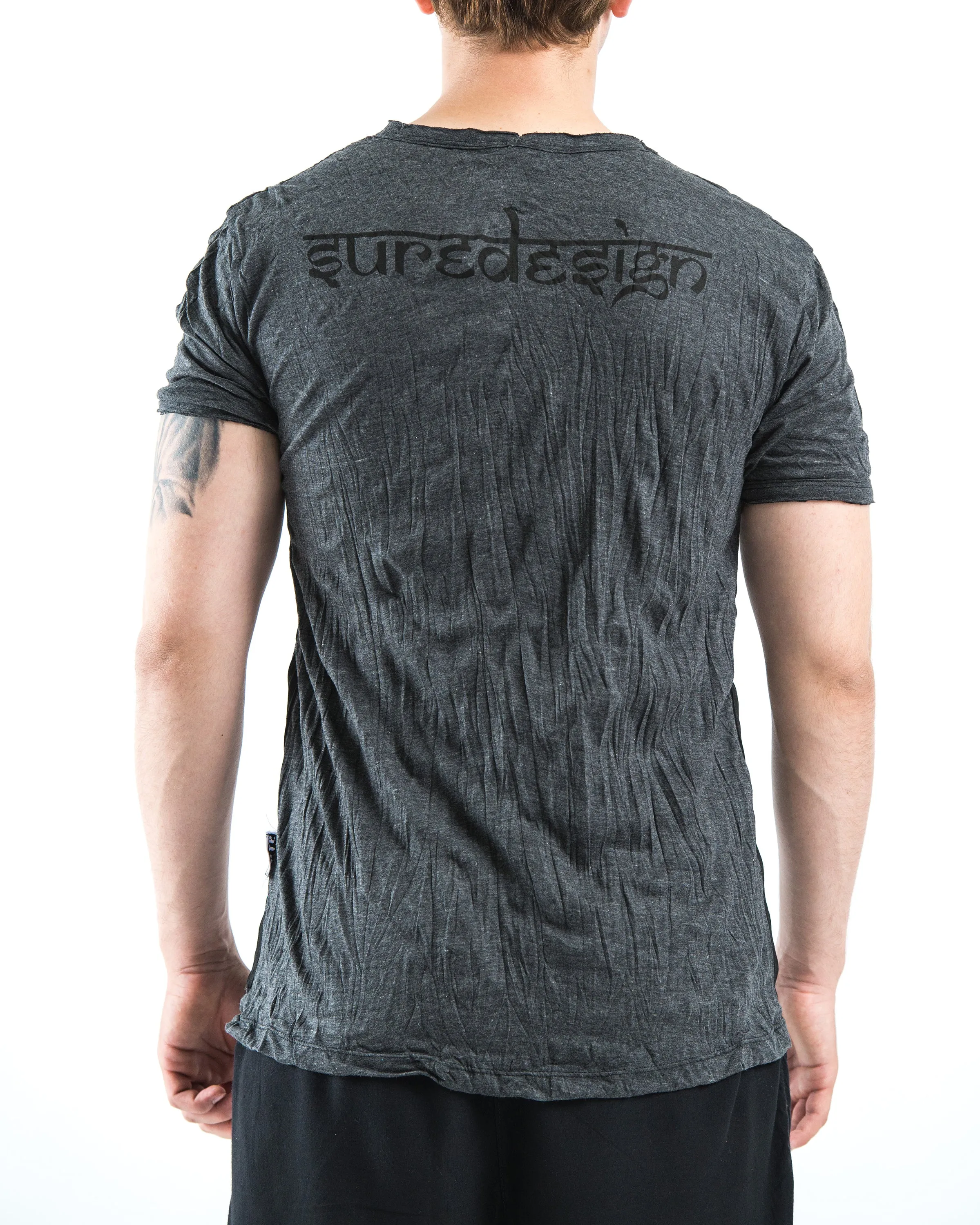 Mens Tree of Life T-Shirt in Black
