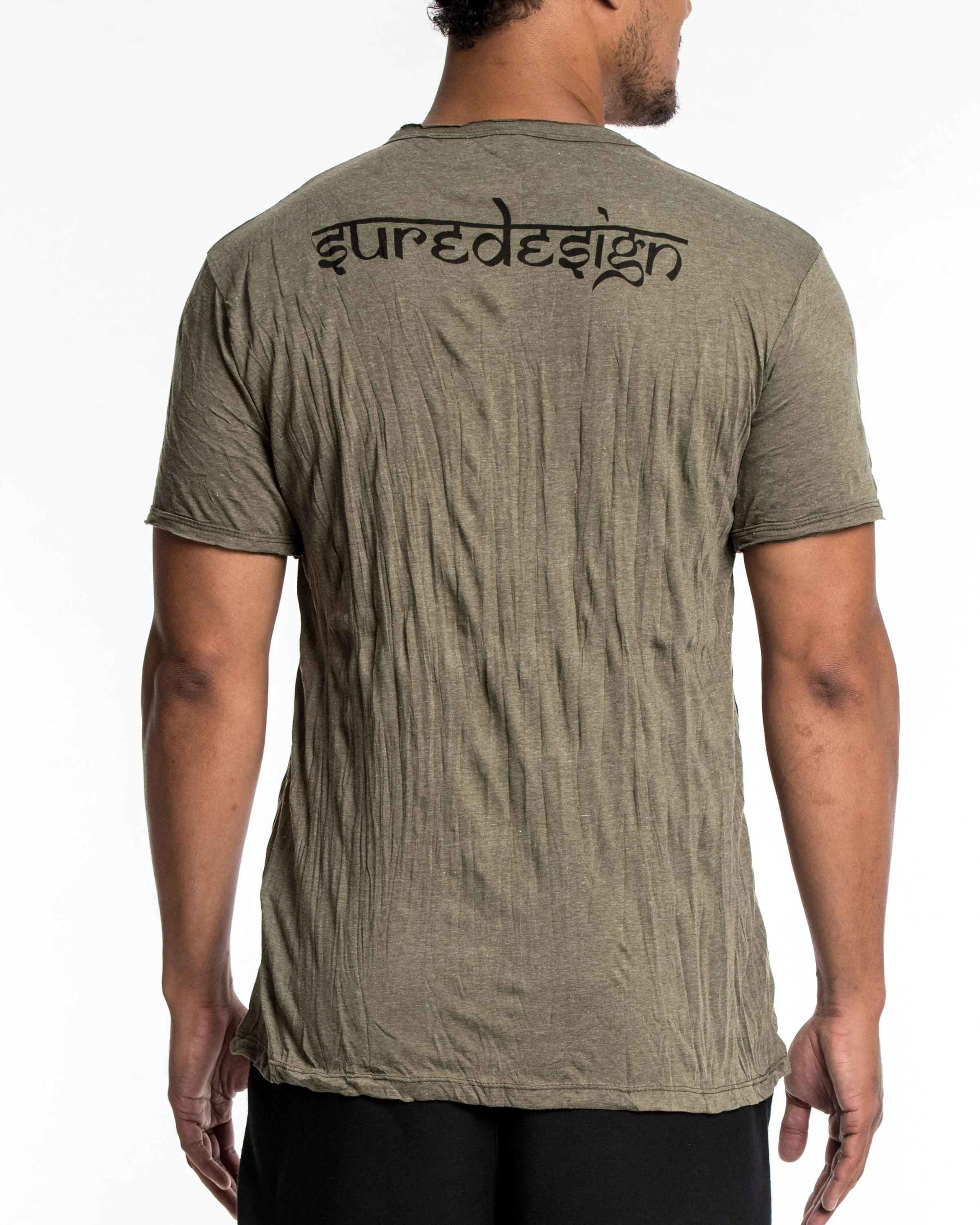 Mens Tree of Life T-Shirt in Green