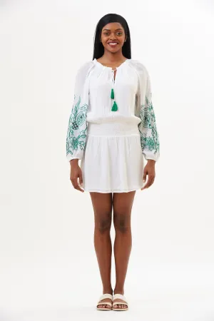 Nabila Hand Cut Out Tunic Dress