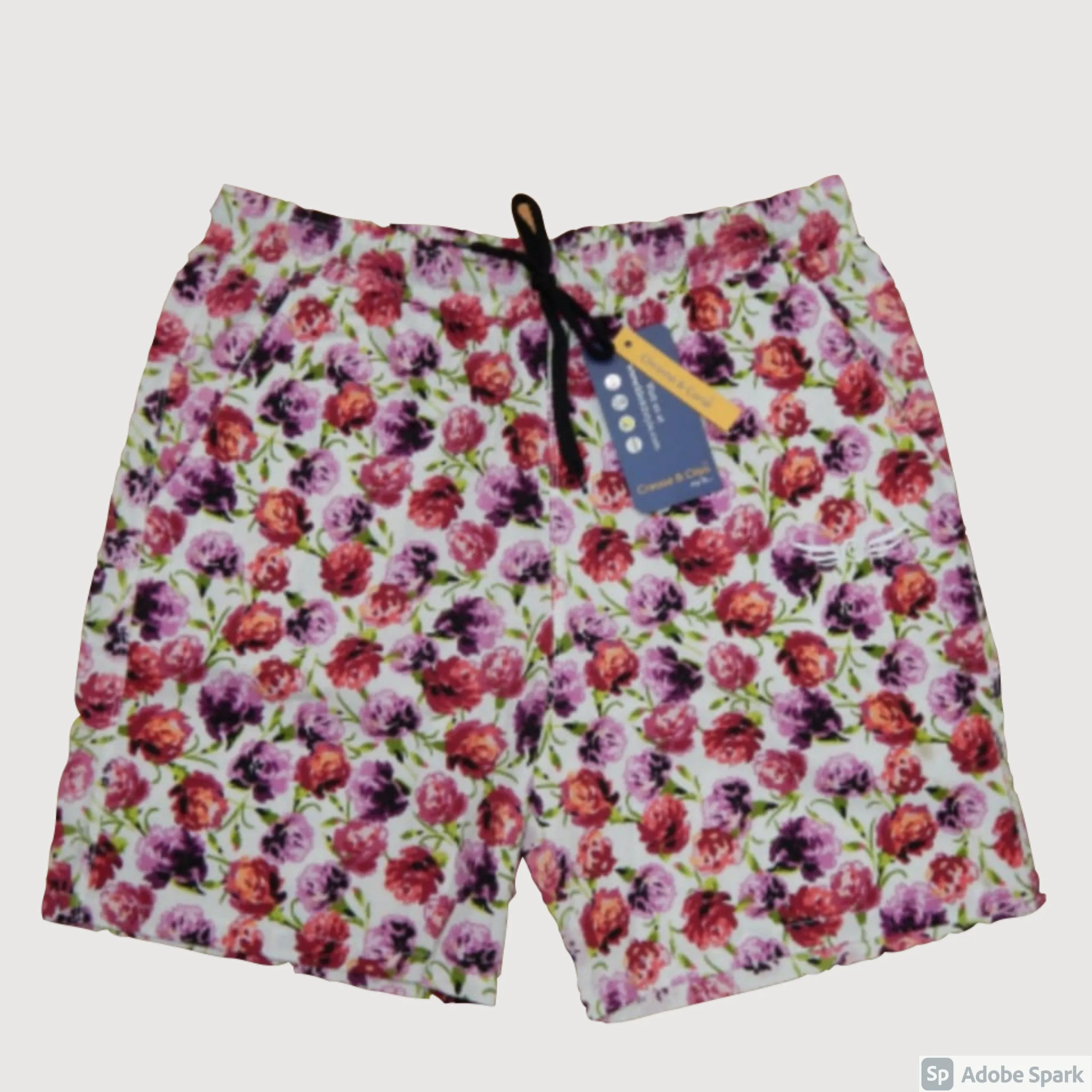 Printed Men Shorts (Pink) (Pack of 1)