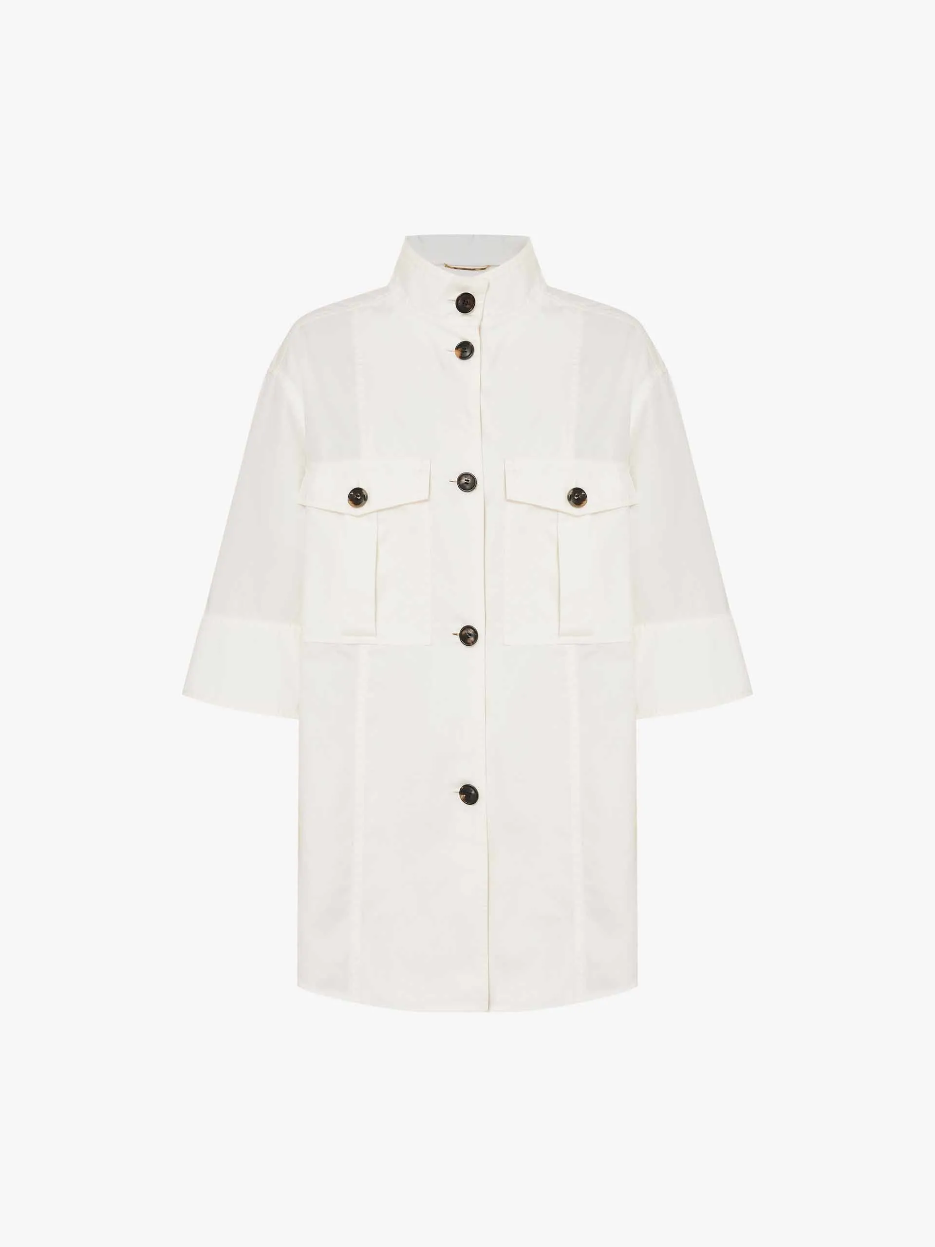 Pure Cotton Cargo Style Shirt