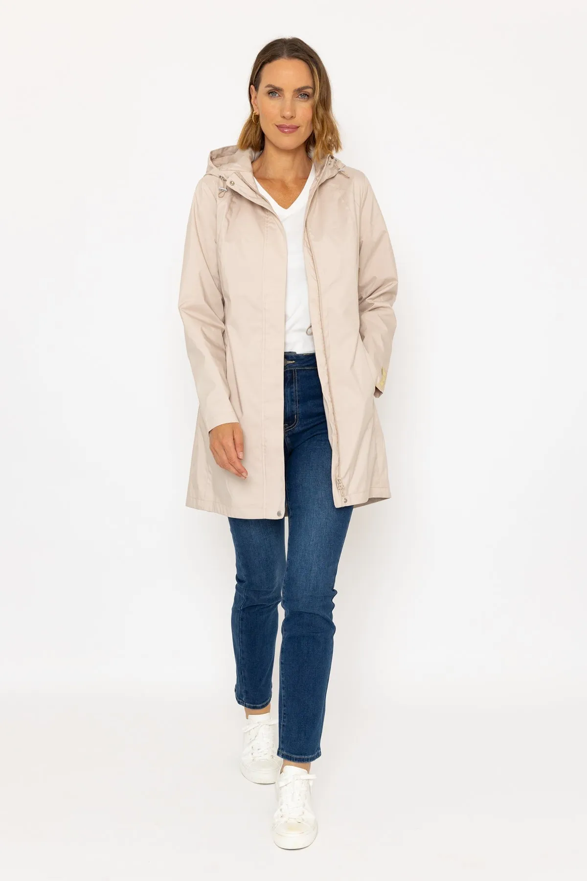 Rain Mac in Beige