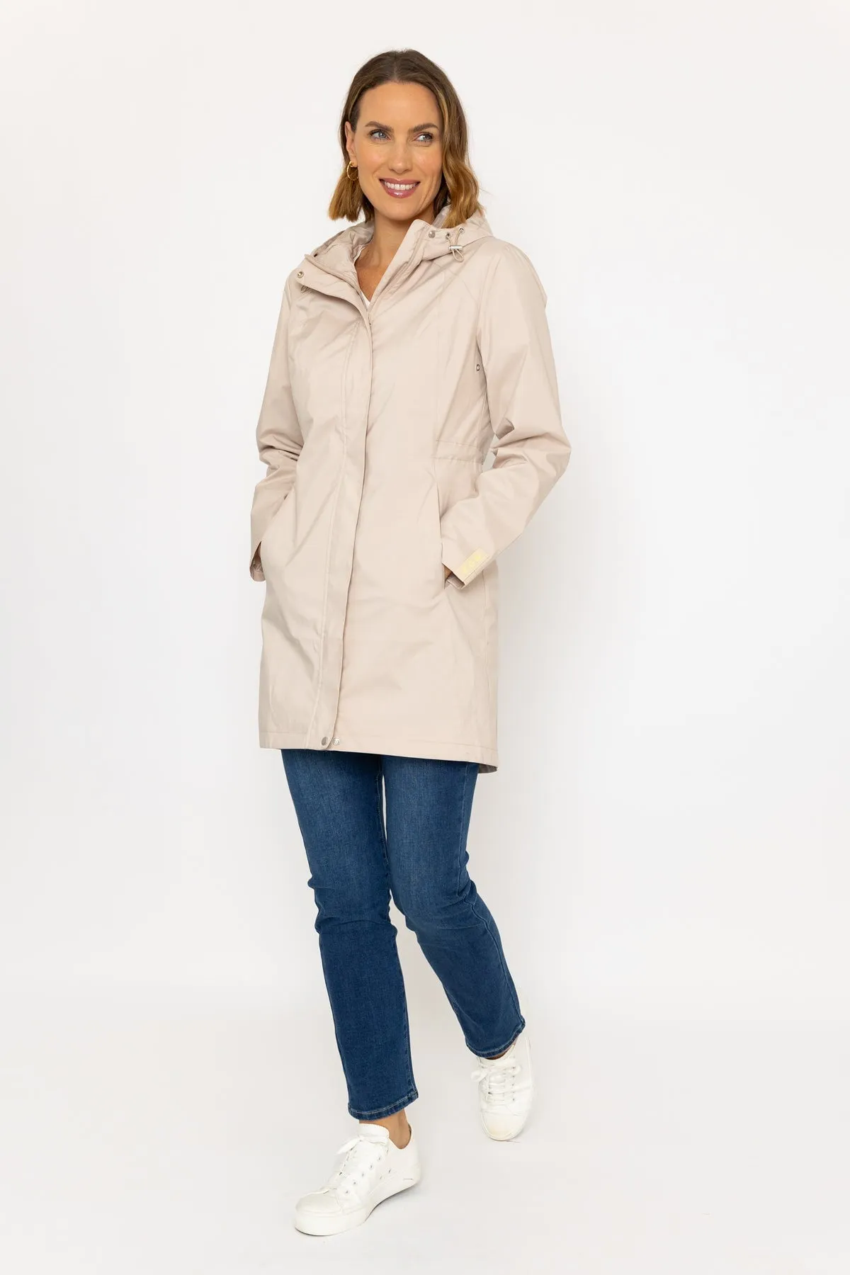 Rain Mac in Beige