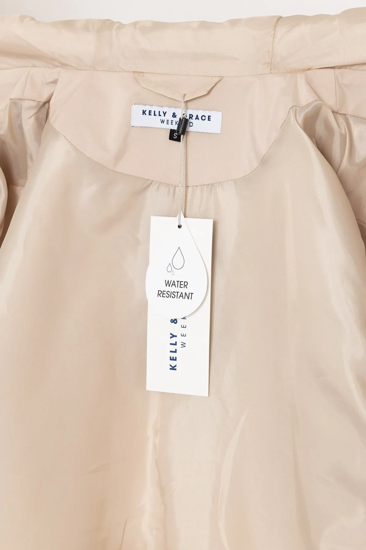Rain Mac in Beige
