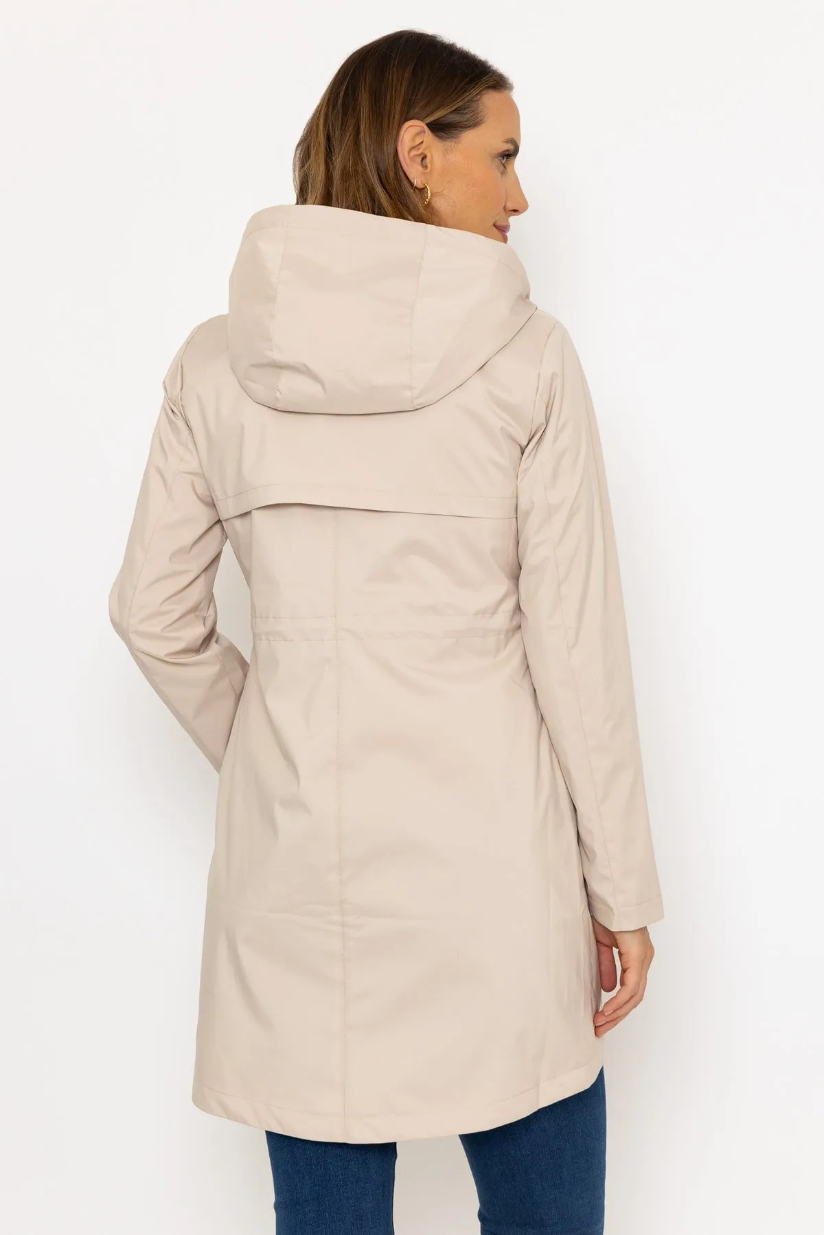 Rain Mac in Beige