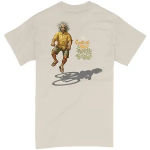 Rietveld Mens Al Cruising Classic T-Shirt - Natural