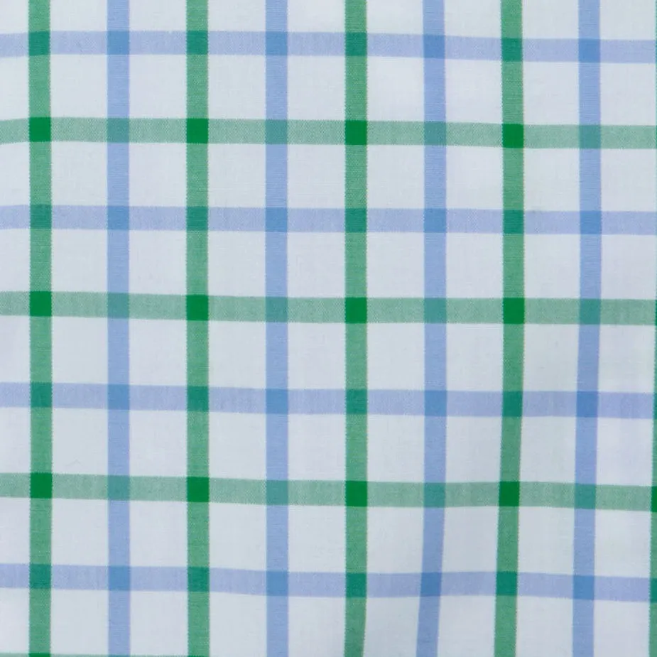 Schoffel Holkham Classic Mens Shirt - Green Check