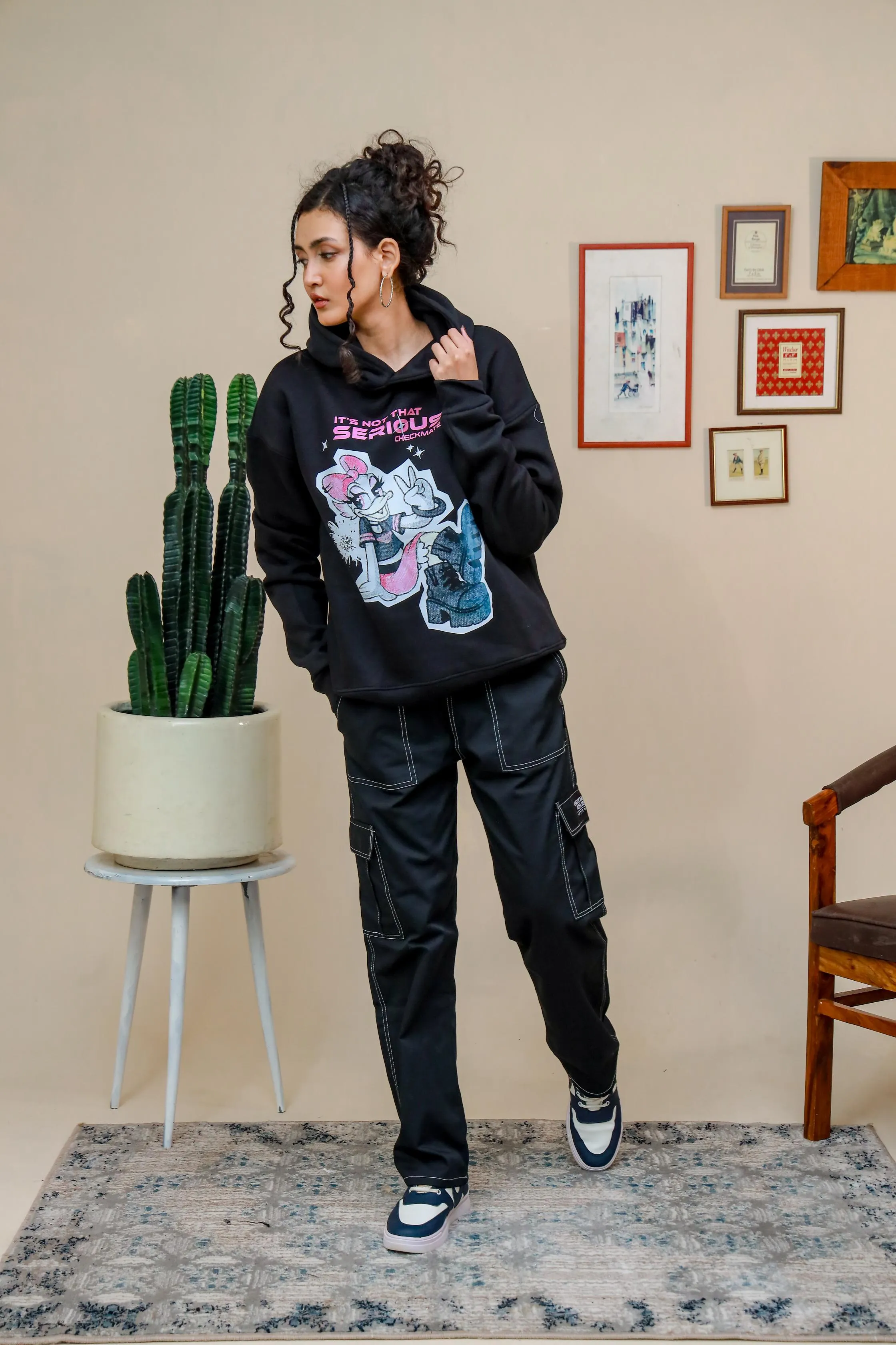 SERIOUS OVERSIZED HOODIE