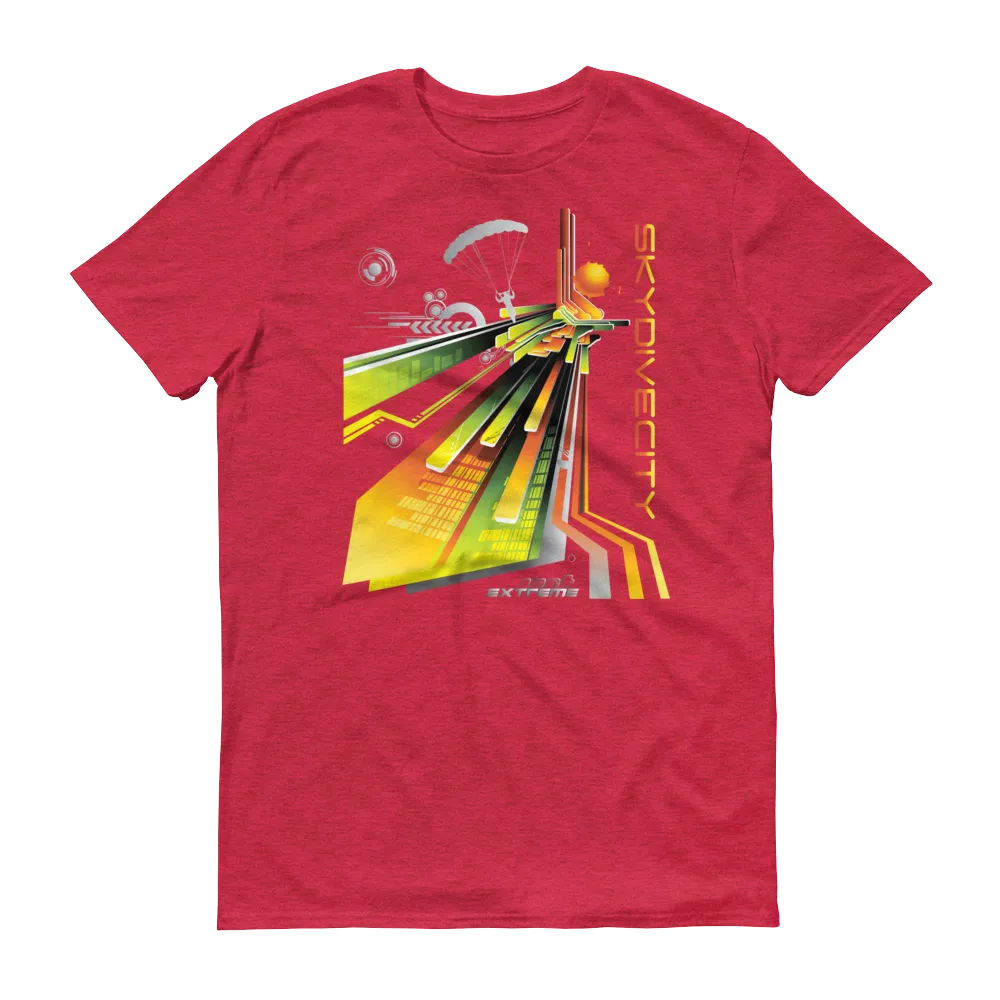Skydive City - Sunrise - Men`s Colored T-Shirts