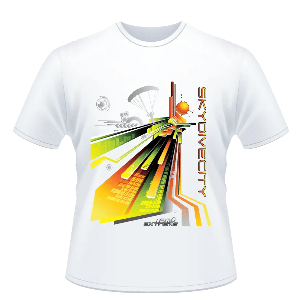 Skydive City - Sunrise - Men`s Colored T-Shirts