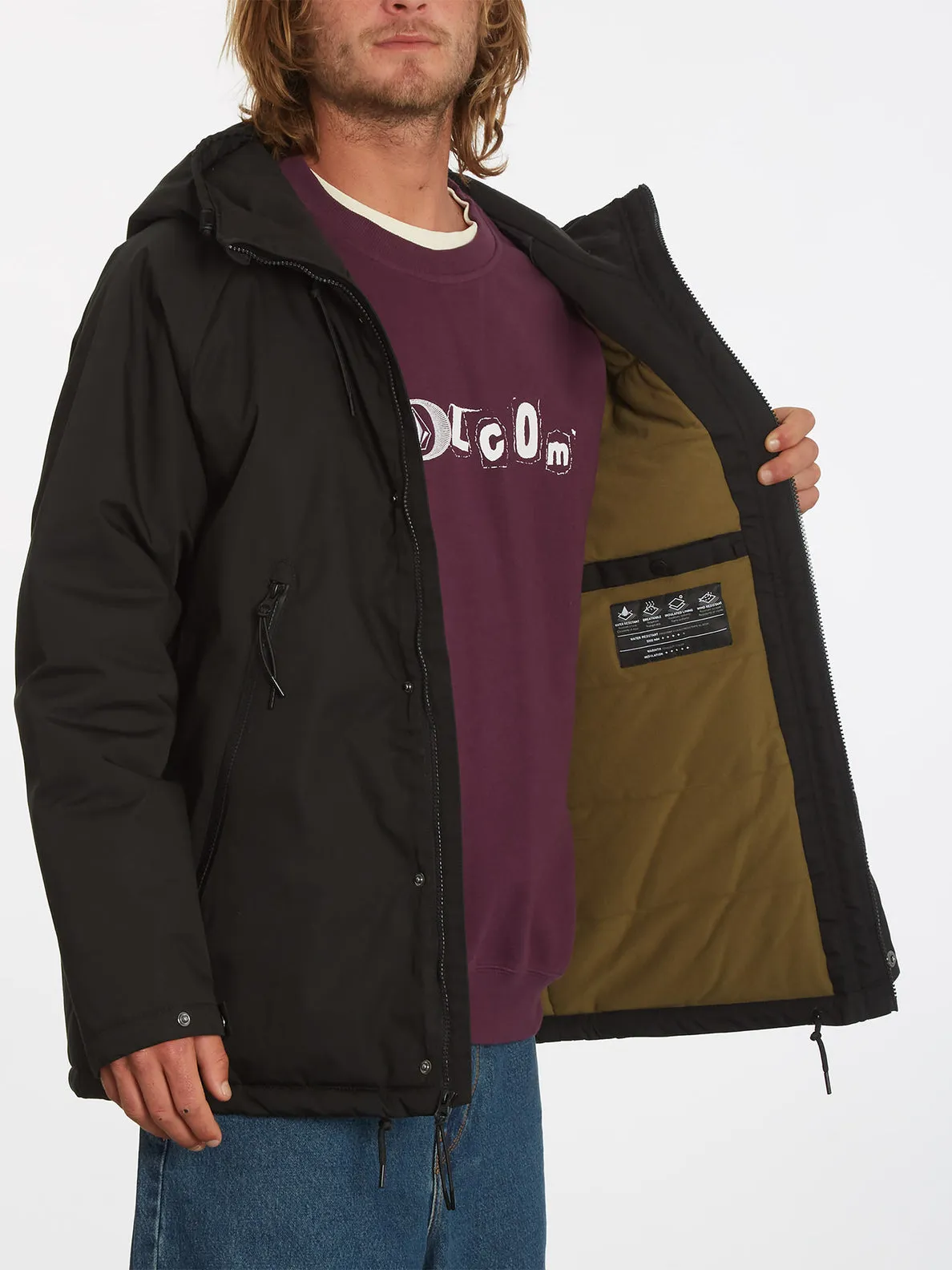Stoke Stone Jacket - Black