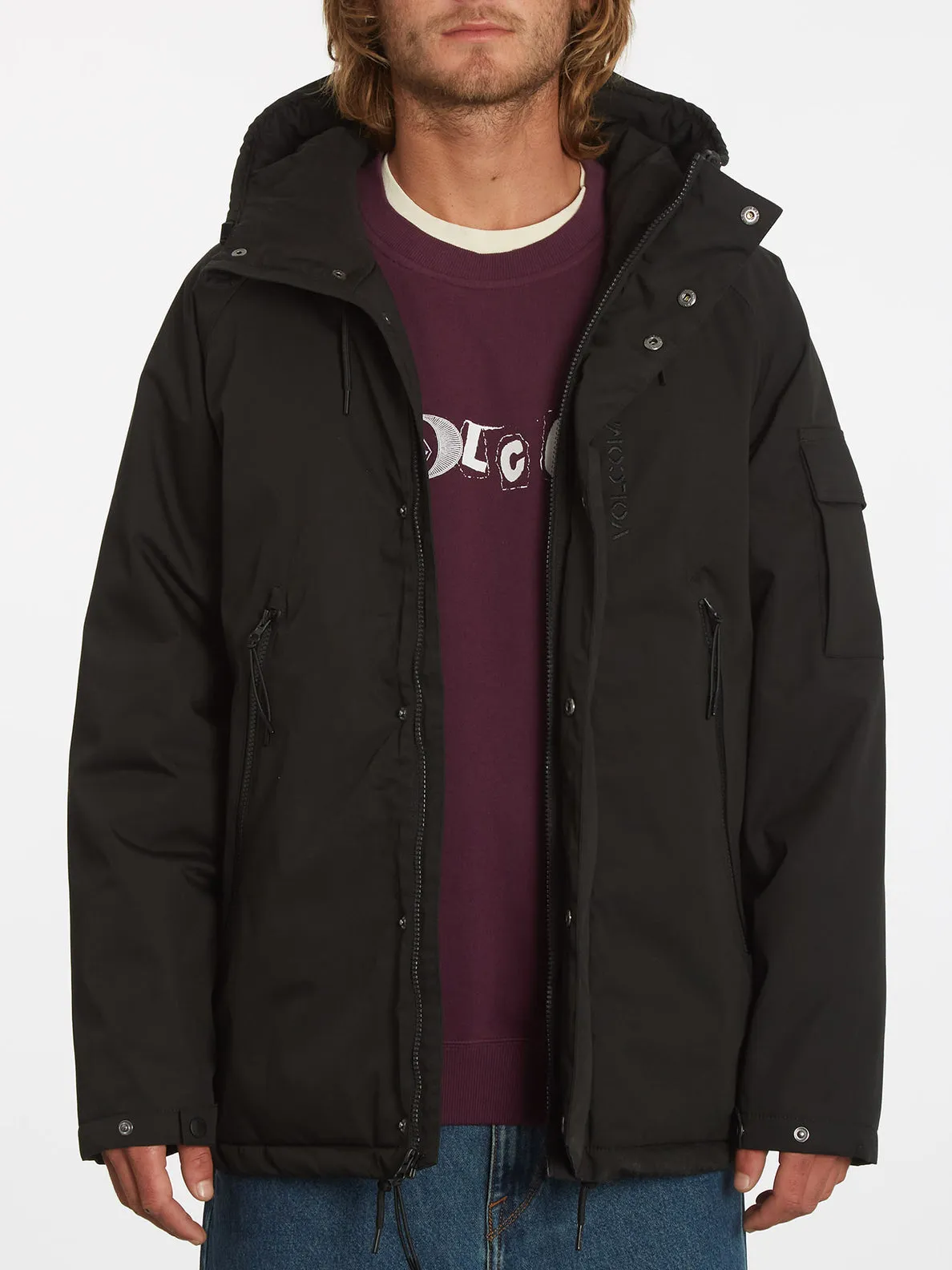 Stoke Stone Jacket - Black