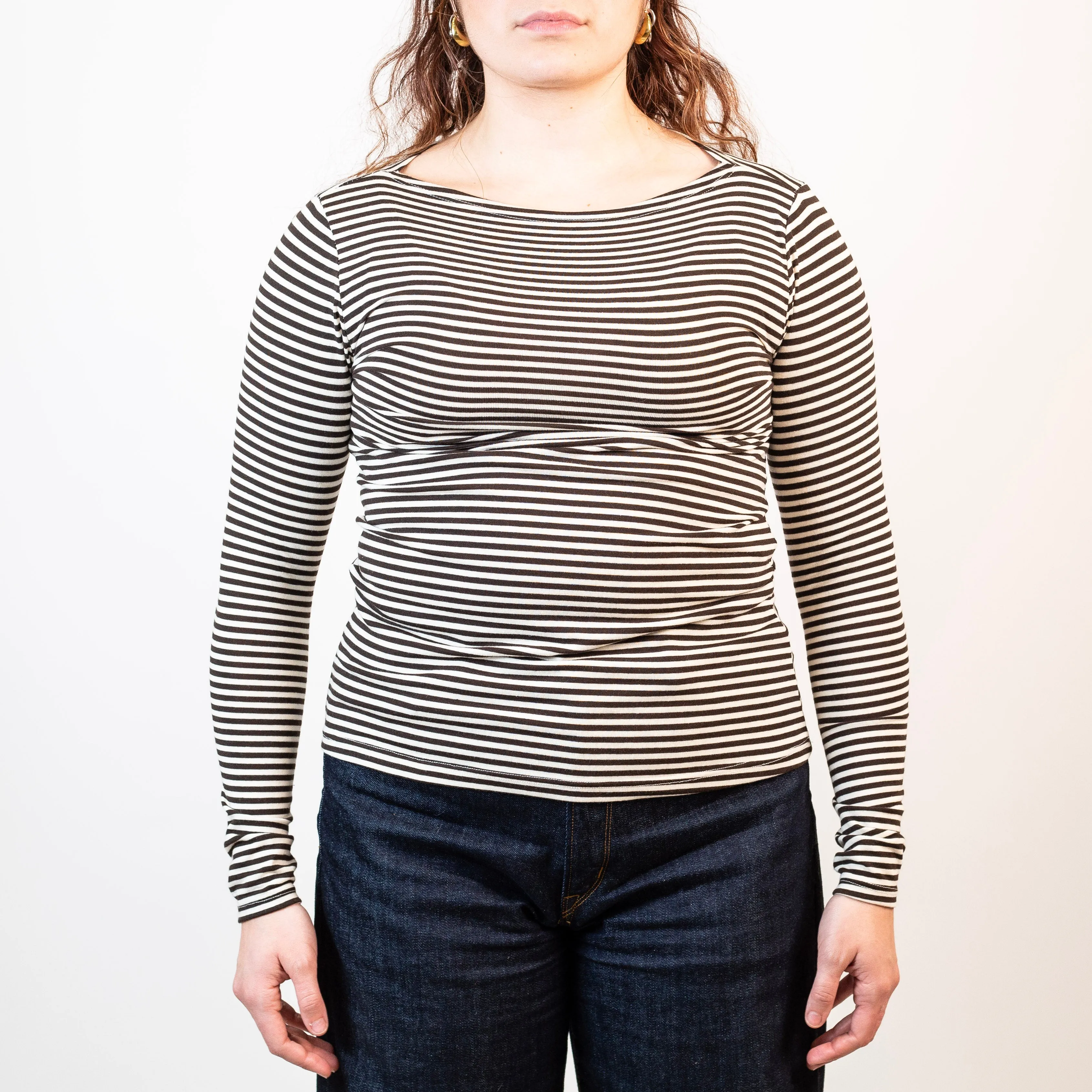 Striped Long Sleeve Top