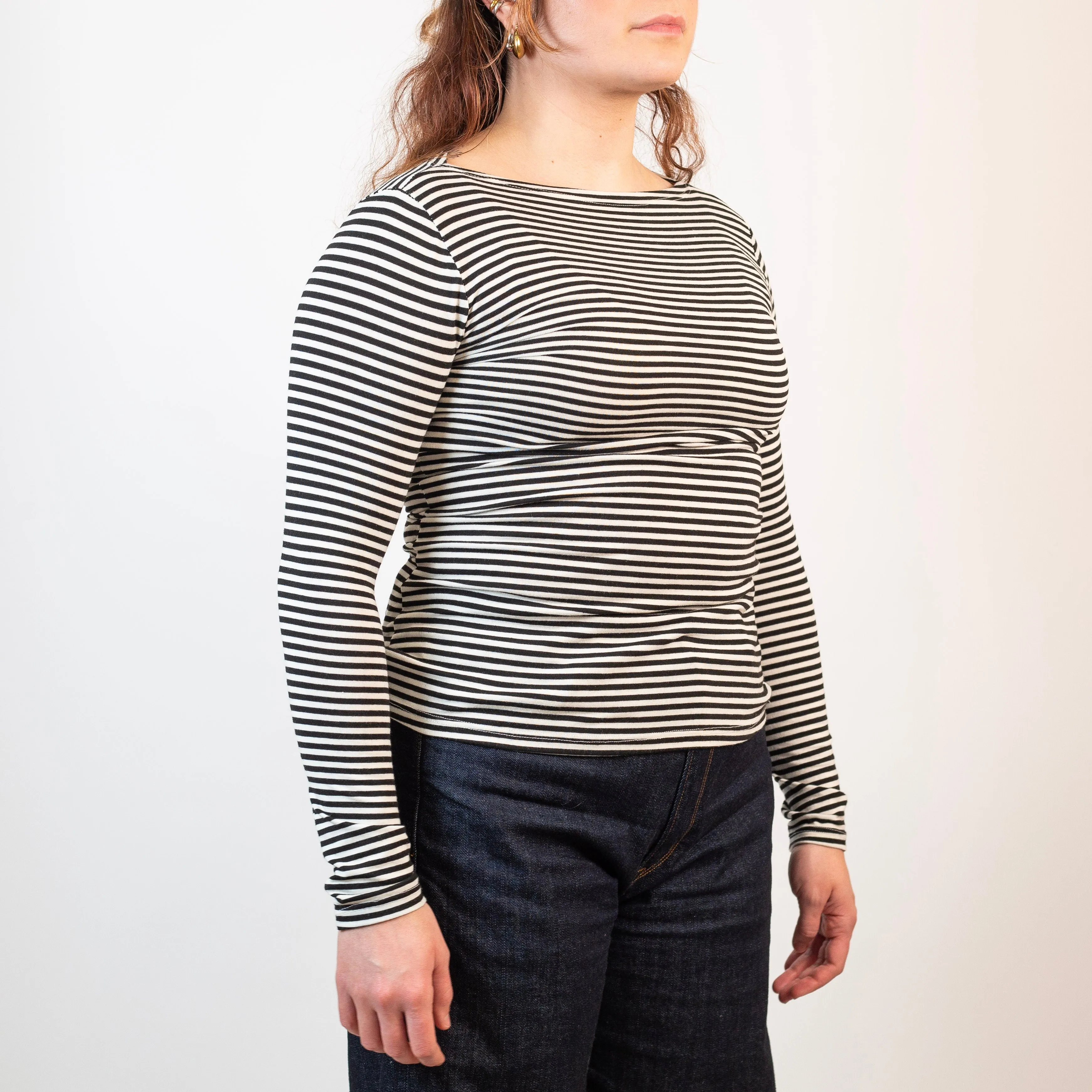 Striped Long Sleeve Top