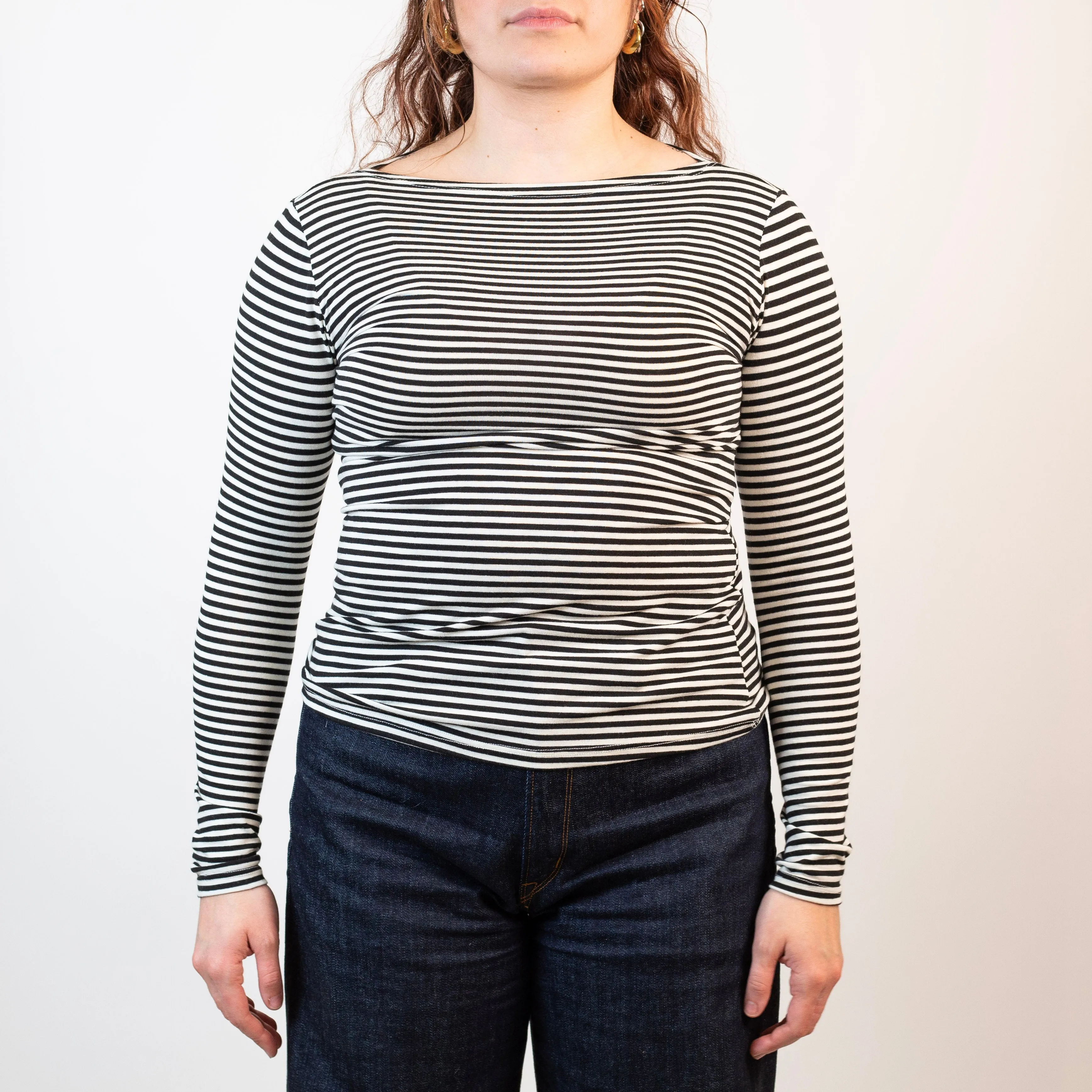 Striped Long Sleeve Top