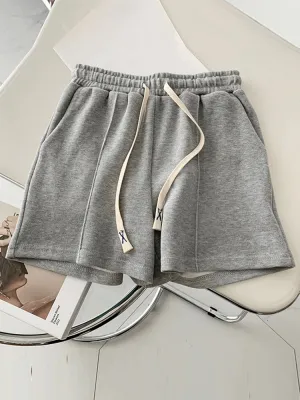 Stylish Women's Shorts With High Waist and Side Pockets - SF0181